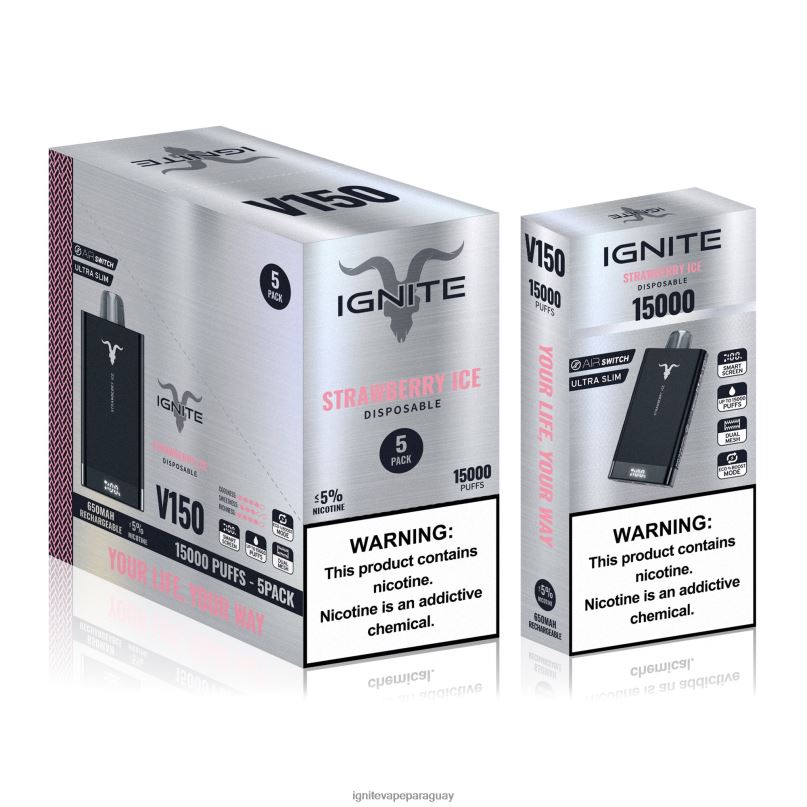 limonada de fruta del dragón IGNITE V150 paquete de 5 bolígrafos vaporizadores - IGNITE precio Paraguay N6X8F84