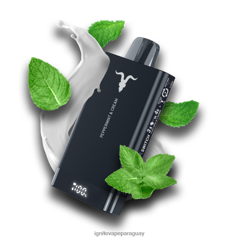 menta y crema IGNITE V150 pluma vaporizador - IGNITE pod Paraguay precio N6X8F73