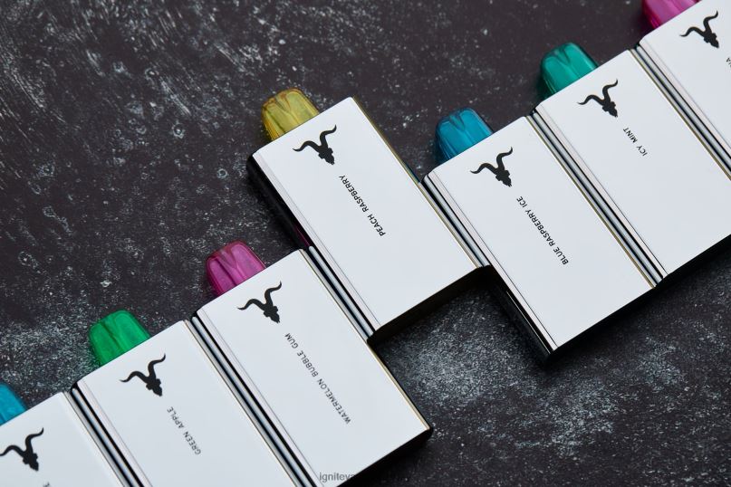 algodón de azúcar azul IGNITE V50 pluma vaporizador - IGNITE vape sabores N6X8F155