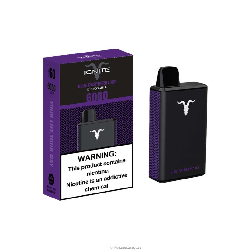hielo de cereza IGNITE V60 pluma vaporizador - IGNITE cigarrillo electronico N6X8F31