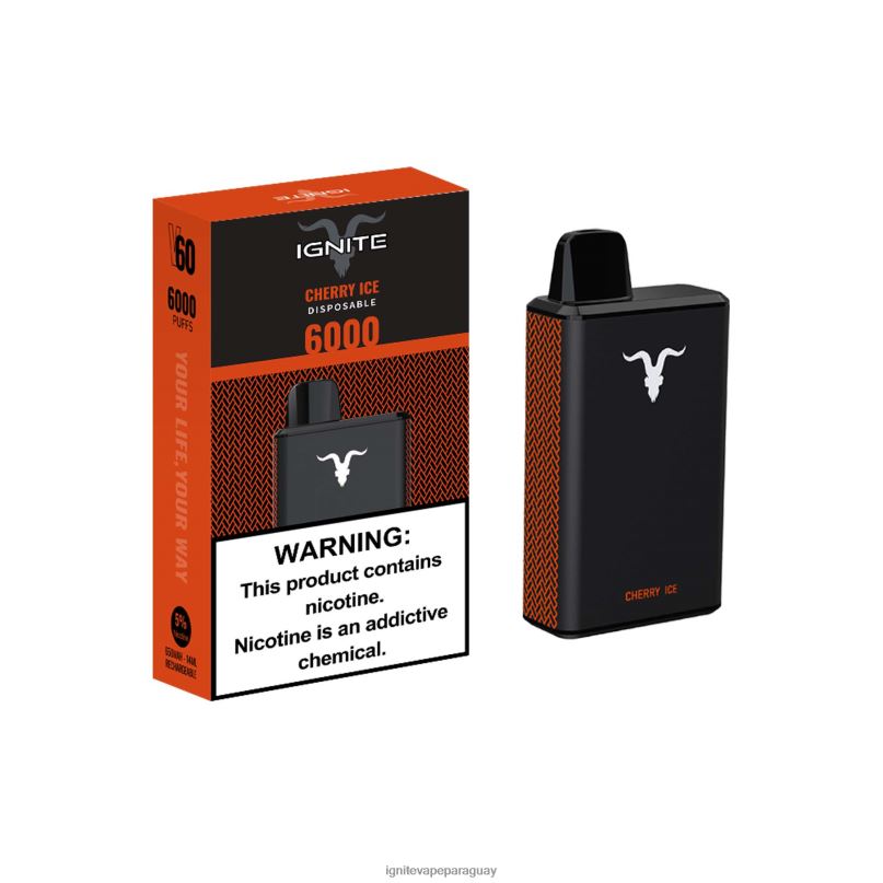 hielo de cereza IGNITE V60 pluma vaporizador - IGNITE cigarrillo electronico N6X8F31