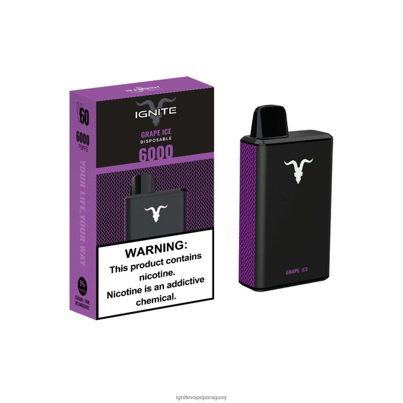 hielo de cereza IGNITE V60 pluma vaporizador - IGNITE cigarrillo electronico N6X8F31