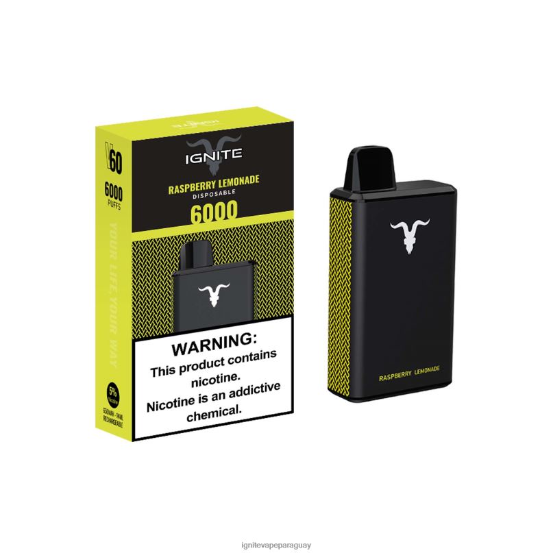 limonada de frambuesa IGNITE V60 pluma vaporizador - IGNITE vape sabores N6X8F35
